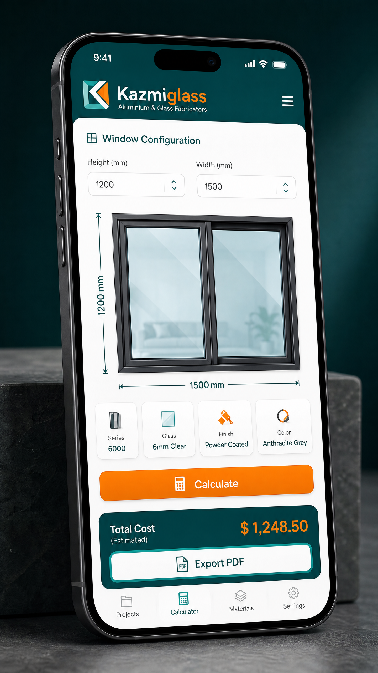 Kazmiglass App Preview